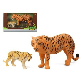 Set de Animales Salvajes Tigre (2 pcs) de BigBuy Fun, Animales - Ref: S1126381, Precio: 6,36 €, Descuento: %