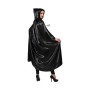 Cloak Black With hood by BigBuy Carnival, Capes and wings - Ref: S1126534, Price: 6,41 €, Discount: %