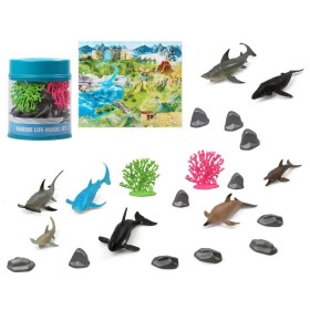 Set of Wild Animals Ocean (22 Pieces) by BigBuy Kids, Animals - Ref: S1126727, Price: 8,89 €, Discount: %