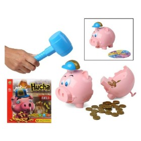 Lernspiel Piggy bank Spanisch Rosa (27 x 27 cm) von BigBuy Fun, Brettspiele - Ref: S1126737, Preis: 11,66 €, Rabatt: %