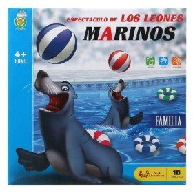 Gioco Educativo Sea lion show Azzurro (27 x 27 cm) di BigBuy Fun, Giochi da tavolo - Rif: S1126740, Prezzo: 8,51 €, Sconto: %