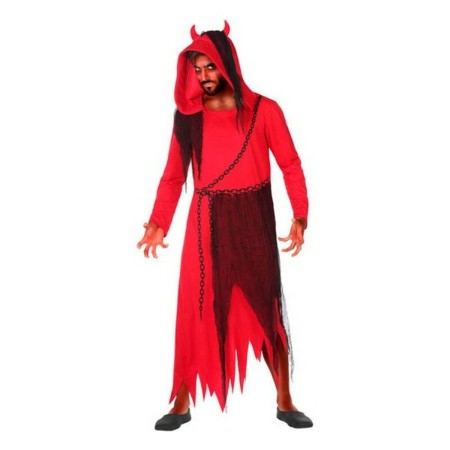 Costume for Adults Red Male Demon XXL by BigBuy Carnival, Adults - Ref: S1127429, Price: 17,86 €, Discount: %