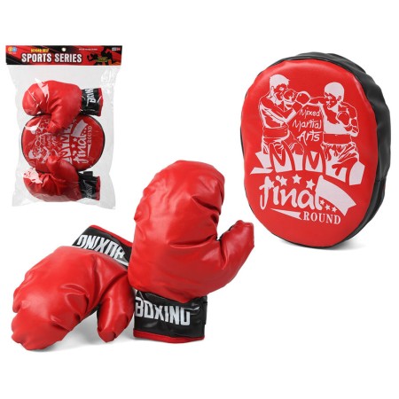 Boxing gloves Red by BigBuy Fun, Sets - Ref: S1127498, Price: 8,63 €, Discount: %