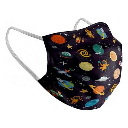 Hygienic Reusable Fabric Mask Space Children's | Tienda24 - Global Online Shop Tienda24.eu