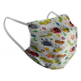 Hygienic Reusable Fabric Mask Children's Insects by BigBuy Wellness, Disposables - Ref: S1127606, Price: 4,39 €, Discount: %