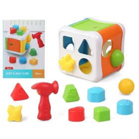 Gioco di Abilità per Bambini 12 Pezzi di BigBuy Kids, Cubi, piramidi e anelli componibili - Rif: S1127762, Prezzo: 9,16 €, Sc...