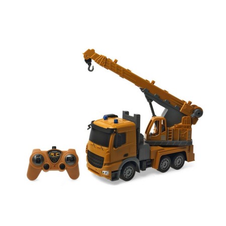 Excavadora Radio Control City Truck 1:24 de BigBuy Kids, Coches y camiones - Ref: S1127808, Precio: 25,10 €, Descuento: %