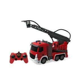 Camion avec Pelleteuse Fire Engine 1:24 de BigBuy Kids, Véhicules de construction - Réf : S1127812, Prix : 27,26 €, Remise : %