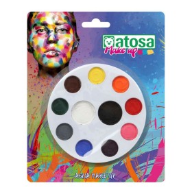 Pintura de Rosto Multicolor Estrado Tinta à base de água de BigBuy Carnival, Maquilhagem - Ref: S1127874, Preço: 6,38 €, Desc...