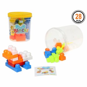 Jogo de Construção Multicolor (28 pcs) de BigBuy Fun, Jogos de construção - Ref: S1127934, Preço: 9,57 €, Desconto: %