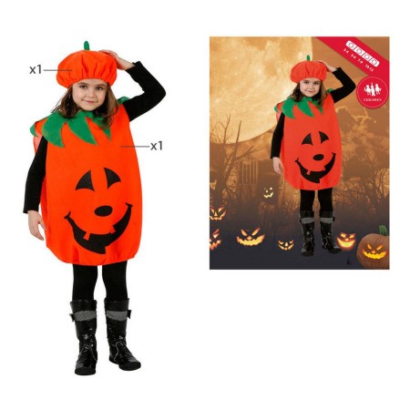 Costume per Bambini Arancio Zucca (2 Pezzi) (2 pcs) | Tienda24 - Global Online Shop Tienda24.eu