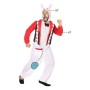 Costume for Adults Rabbit Multicolour XL (2 Pieces) (2 Units) (2 pcs) by BigBuy Carnival, Adults - Ref: S1128064, Price: 19,7...