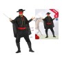 Déguisement pour Adultes Chevalier Masqué Noir Super héros (4 Pièces) (4 pcs) de BigBuy Carnival, Adultes - Réf : S1128085, P...