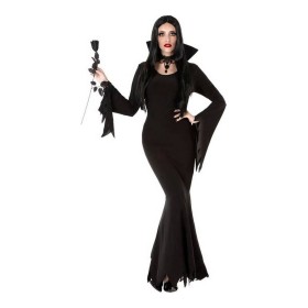 Fantasia para Adultos Preto Vampiresa Fantasma Sexy (1 Peça) de BigBuy Carnival, Adultos - Ref: S1128090, Preço: 0,00 €, Desc...