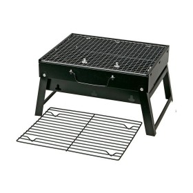 Barbacoa Portátil 35 x 27 x 20 cm Negro de BigBuy Outdoor, Barbacoas portátiles - Ref: S1128289, Precio: 11,31 €, Descuento: %