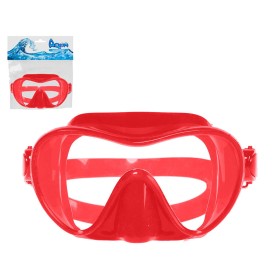 Diving Mask Red Silicone Adults by BigBuy Outdoor, Diving Masks - Ref: S1128372, Price: 13,23 €, Discount: %