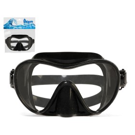 Diving Mask Black Silicone Adults by BigBuy Outdoor, Diving Masks - Ref: S1128373, Price: 13,23 €, Discount: %