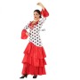 Costume for Adults Flamenca Red Spain by BigBuy Carnival, Adults - Ref: S1128464, Price: 23,96 €, Discount: %