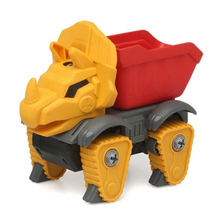 Camión Dinosaur Amarillo 26 x 21 cm de BigBuy Kids, Camiones - Ref: S1128551, Precio: 8,19 €, Descuento: %