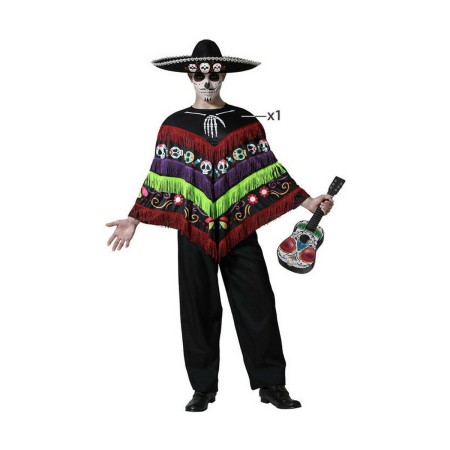 Costume for Adults Black Costume for Adults Mexico (1 Piece) by BigBuy Carnival, Adults - Ref: S1128753, Price: 16,34 €, Disc...