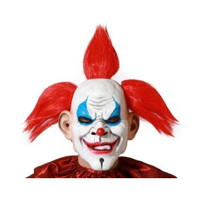 Masque Clown Halloween de BigBuy Carnival, Masques de gardien - Réf : S1128777, Prix : 13,01 €, Remise : %