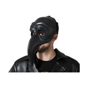 Maschera Halloween Medico Nero di BigBuy Carnival, Maschere protettive per cavalli - Rif: S1128803, Prezzo: 8,22 €, Sconto: %