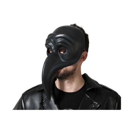 Mask Halloween Doctor Black by BigBuy Carnival, Masks - Ref: S1128803, Price: 8,22 €, Discount: %