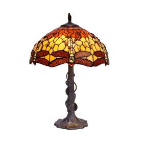 Desk lamp Viro Belle Amber Amber Zinc 60 W 40 x 60 x 40 cm by Viro, Bedside and Table Lamps - Ref: D1603139, Price: 307,38 €,...