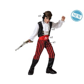 Costume per Bambini Multicolore Pirati Pirata 10-12 Anni di BigBuy Carnival, Bambini - Rif: S1128856, Prezzo: 13,13 €, Sconto: %