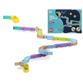 Circuito de Construção Ball Tracks Set 40 Peças de BigBuy Kids, Jogos de construção - Ref: S1128958, Preço: 6,63 €, Desconto: %