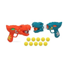 Pistola Lança-bolas Shock Dinosaur de BigBuy Kids, Armas e projéteis - Ref: S1129101, Preço: 10,50 €, Desconto: %