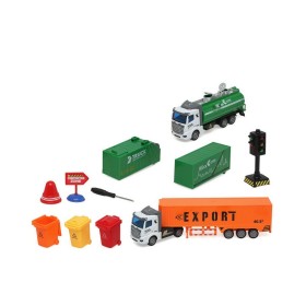 Playset Super Container Fire 39 x 14 cm Camion Autotransporteur | Tienda24 - Global Online Shop Tienda24.eu