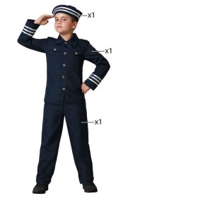 Costume for Children Sailor 5-6 Years by BigBuy Carnival, Kids & Toddlers - Ref: S1129142, Price: 13,65 €, Discount: %