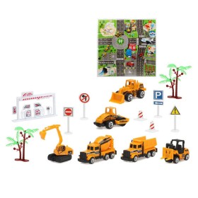 Set Veículos de Obras Públicas 1:64 22 x 22 cm de BigBuy Fun, Veículos de construção - Ref: S1129248, Preço: 9,57 €, Desconto: %