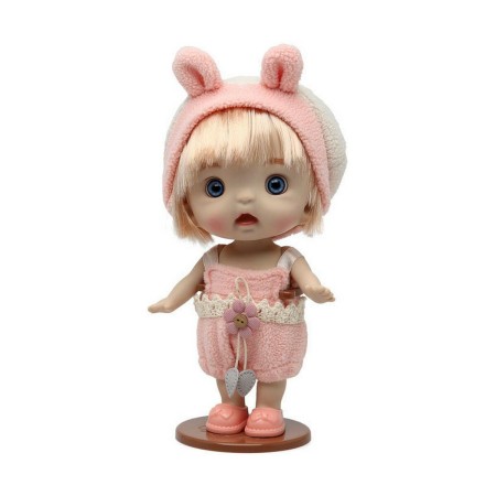 Muñeca bebé Lynmon baby Rosa de BigBuy Kids, Muñecos bebé - Ref: S1129280, Precio: 11,99 €, Descuento: %