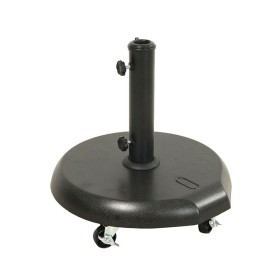 Base para Guarda-Sol Preto Com rodas de BigBuy Garden, Bases e suportes para guarda-sóis - Ref: S1129675, Preço: 56,94 €, Des...