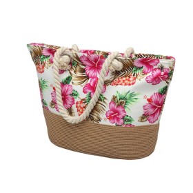 Bolsa a Tiracolo Cor de Rosa Bloemen de BigBuy Travel, Sacos de tecido e de praia - Ref: S1129691, Preço: 11,18 €, Desconto: %