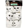 Decorazione per Halloween Ø 7 cm Teschio Bianco (6 Unità) (25 x 13 cm) di BigBuy Party, Decorazioni per Halloween - Rif: S113...