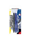 Penna gel Eberhard Faber 582103 Azzurro Nero/Blu (Ricondizionati A) da Eberhard Faber, Penne roller a inchiostro gel - Ref: S...