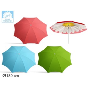 Sunshade Smooth Ø 180 cm by BigBuy Garden, Parasols - Ref: S1131870, Price: 9,21 €, Discount: %