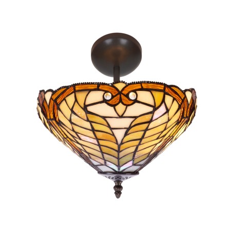 Suspension Viro Dalí Ambre Fer 60 W 30 x 45 x 30 cm de Viro, Plafonniers - Réf : D1603160, Prix : 161,56 €, Remise : %