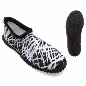 Chaussons Lines Blanc/Noir de BigBuy Kids, Chaussons de plongée - Réf : S1132408, Prix : 6,57 €, Remise : %