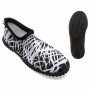 Chaussons Lines Blanc/Noir | Tienda24 - Global Online Shop Tienda24.eu