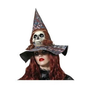 Cappello Strega Halloween di BigBuy Carnival, Kit di travestimento - Rif: S1132508, Prezzo: 10,02 €, Sconto: %