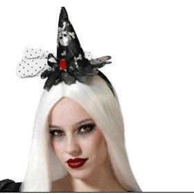 Headband Hat Witch Halloween by BigBuy Carnival, Sets & Kits - Ref: S1132527, Price: 1,17 €, Discount: %