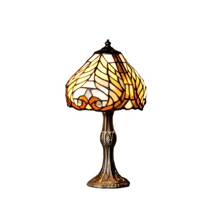 Lampe de bureau Viro Dalí Ambre Zinc 60 W 20 x 37 x 20 cm de Viro, Lampes de chevet - Réf : D1603165, Prix : 142,24 €, Remise...