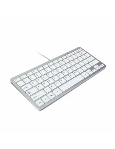 Teclado Apple MQ052Y/A Qwerty Español Plateado | Tienda24 Tienda24.eu