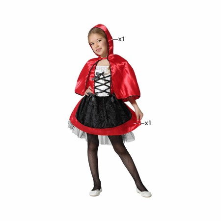 Verkleidung für Kinder Rot Rotkäppchen Fantasie von BigBuy Carnival, Kostüme für Kinder - Ref: S1132977, Preis: 14,58 €, Raba...