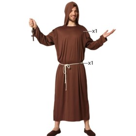 Costume for Adults Multicolour Monk by BigBuy Carnival, Adults - Ref: S1132984, Price: 13,37 €, Discount: %