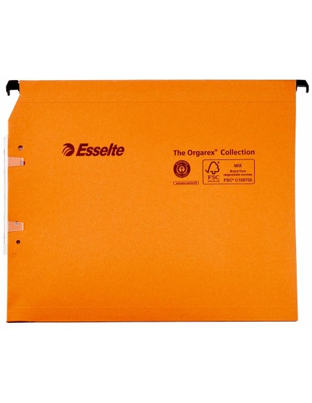 Ordnungsmappe Esselte Dual Lateral Orange A4 (Restauriert D) | Tienda24 Tienda24.eu